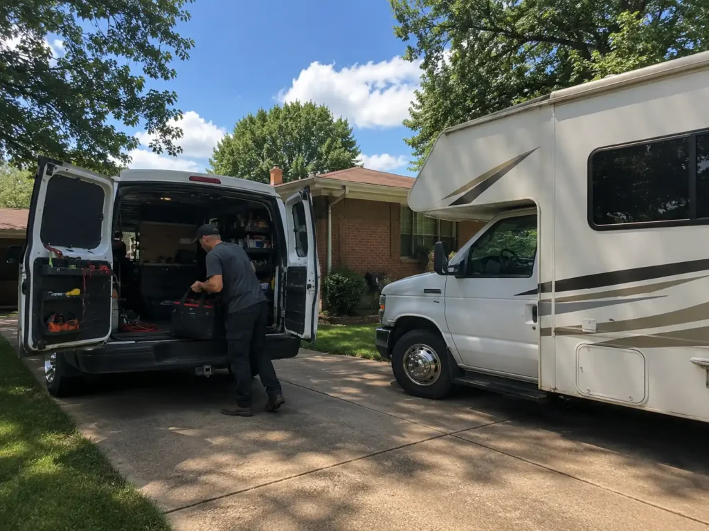 Certified mobile RV technician serving St. Louis and surrounding areas