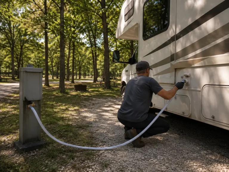 Mobile RV plumbing repair service in St. Louis
